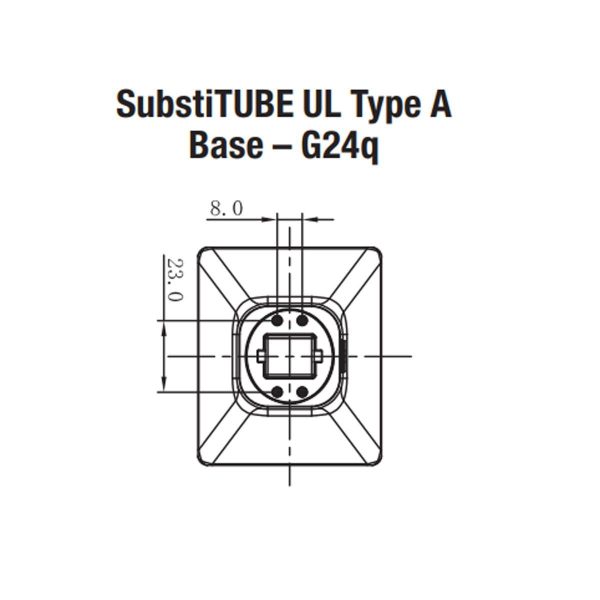 4 Pin PL LED Bulb, 10W, 1150lm, 30K|35K|40K, Vertical, 26W CFL Equal, G24q Base, Electronic Ballast For Discount