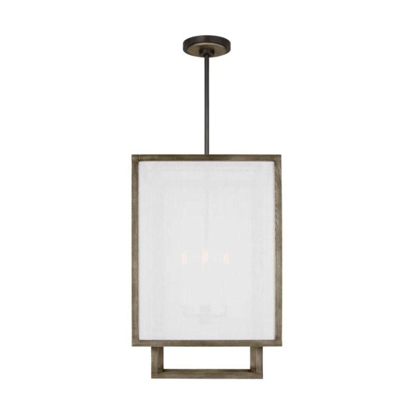 Brockway 16 in. 4 lights Pendant Light Iron finish Online Sale