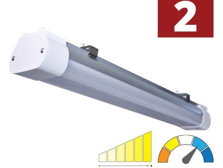 2ft Tri Proof LED Light Fixture, 20 Watts, 2200 Lumens, 30K 40K 50K, 120 347V Fashion