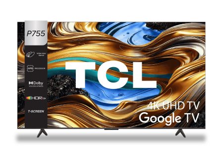 【3 Years Warranty】TCL P755 4K TV 2024 43inch 50inch 55inch 65 inch | Eye Care Version 120Hz Game Accelerator  | AI Smart Google TV Online Hot Sale