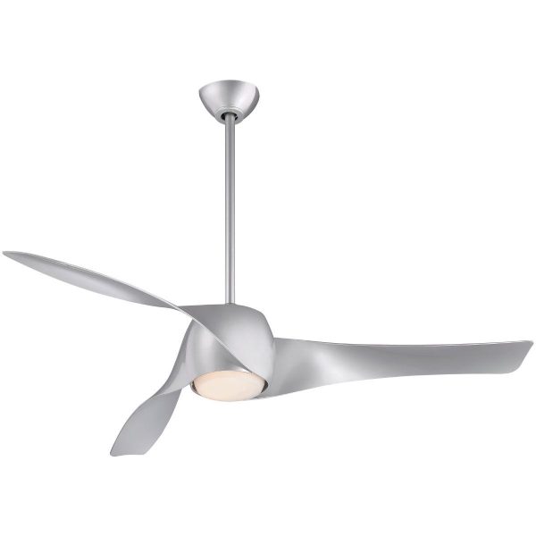 Artemis LED 58   Smart Ceiling Fan with Light and Remote Control, Silver Discount