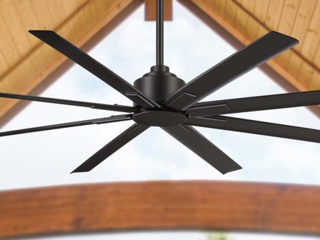 Xtreme H2O 65  Windmill Outdoor Ceiling Fan with Remote, Coal For Cheap