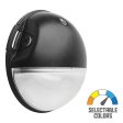 LED Mini Wall Pack With Photocell, 20 Watts, 2800 Lumens, 30K 40K 50K, 120-277V, Black Finish on Sale