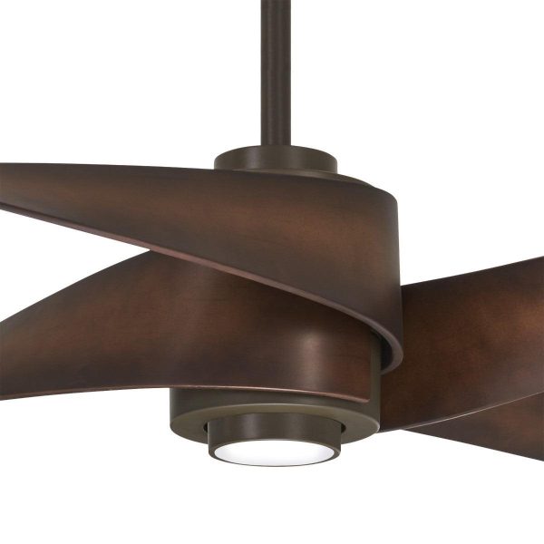 Artemis IV LED 64   Bronze and Tobacco Ceiling Fan with Remote Hot on Sale