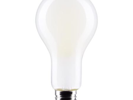 A23 High Lumen LED Lamp, 21 Watts, 2900 Lumens, 5000K, 200W Equal, E26 Base, Frosted Online now