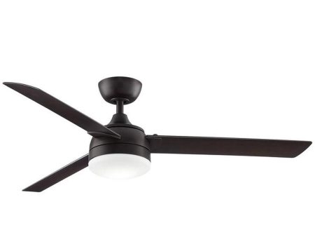 Xeno 56 Inch Dark Bronze Wet Rated LED Ceiling Fan with Remote Online Sale