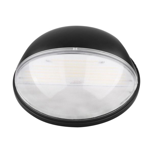 LED Mini Wall Pack With Photocell, 20 Watts, 2800 Lumens, 30K 40K 50K, 120-277V, Black Finish on Sale