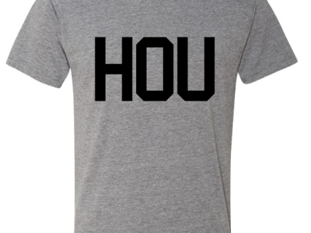 HOU - Unisex Airport Code T-Shirt Cheap