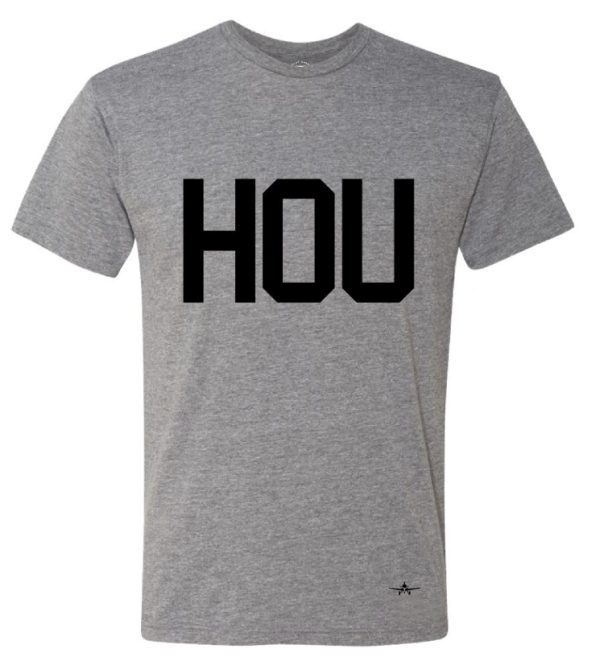 HOU - Unisex Airport Code T-Shirt Cheap