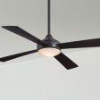 Aluma LED 52  Bronze LED Ceiling Fan with Wall Control Cheap