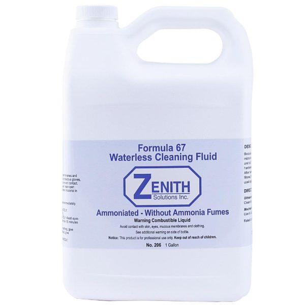 Zenith Formula 67 Watch and Clock Cleaning Solution 1 Gallon Cheap