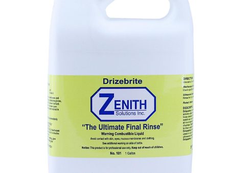 Zenith Drizebrite Watch and Clock Final Rinse 1 Gallon Online Sale